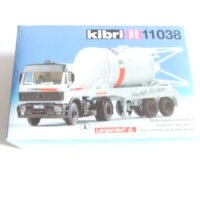 Kibri 11038 HO Bausatz Mercedes LKW mit Sattelauflieger beladen mit Zementsilo