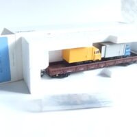 BTTB/Tillig  TT  4-achs. Niederbordwagen  DR Ep.IV  Ladegut 2 LKW W50 einmal Post