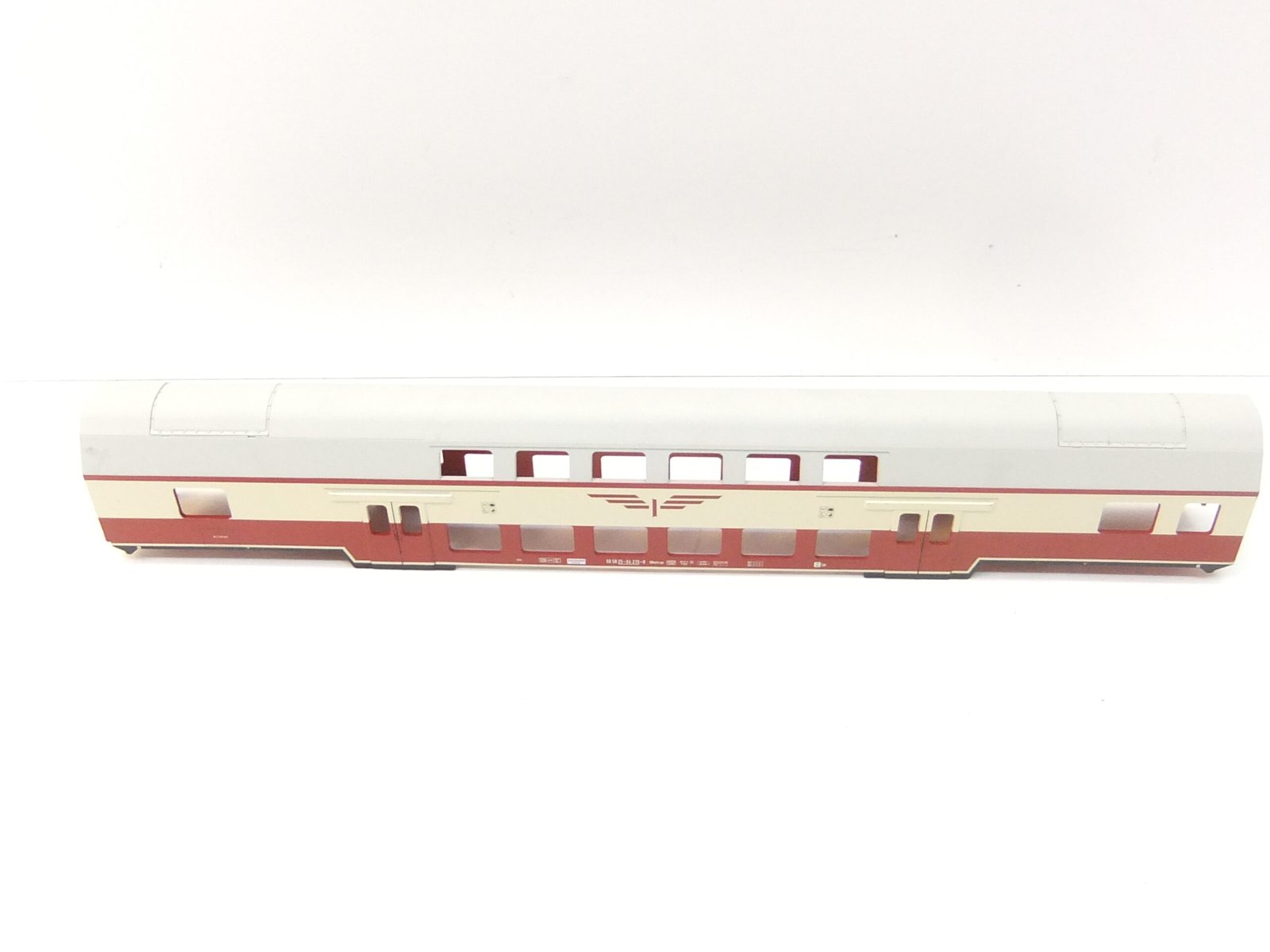 Piko 57624 HO ET Doppelstock Personenwagen DBmtrue Wagengehäuse lackiert und beschriftet