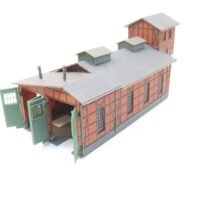 Faller 222136 N-Spur Fertigmodell 2-ständ. Lokschuppen