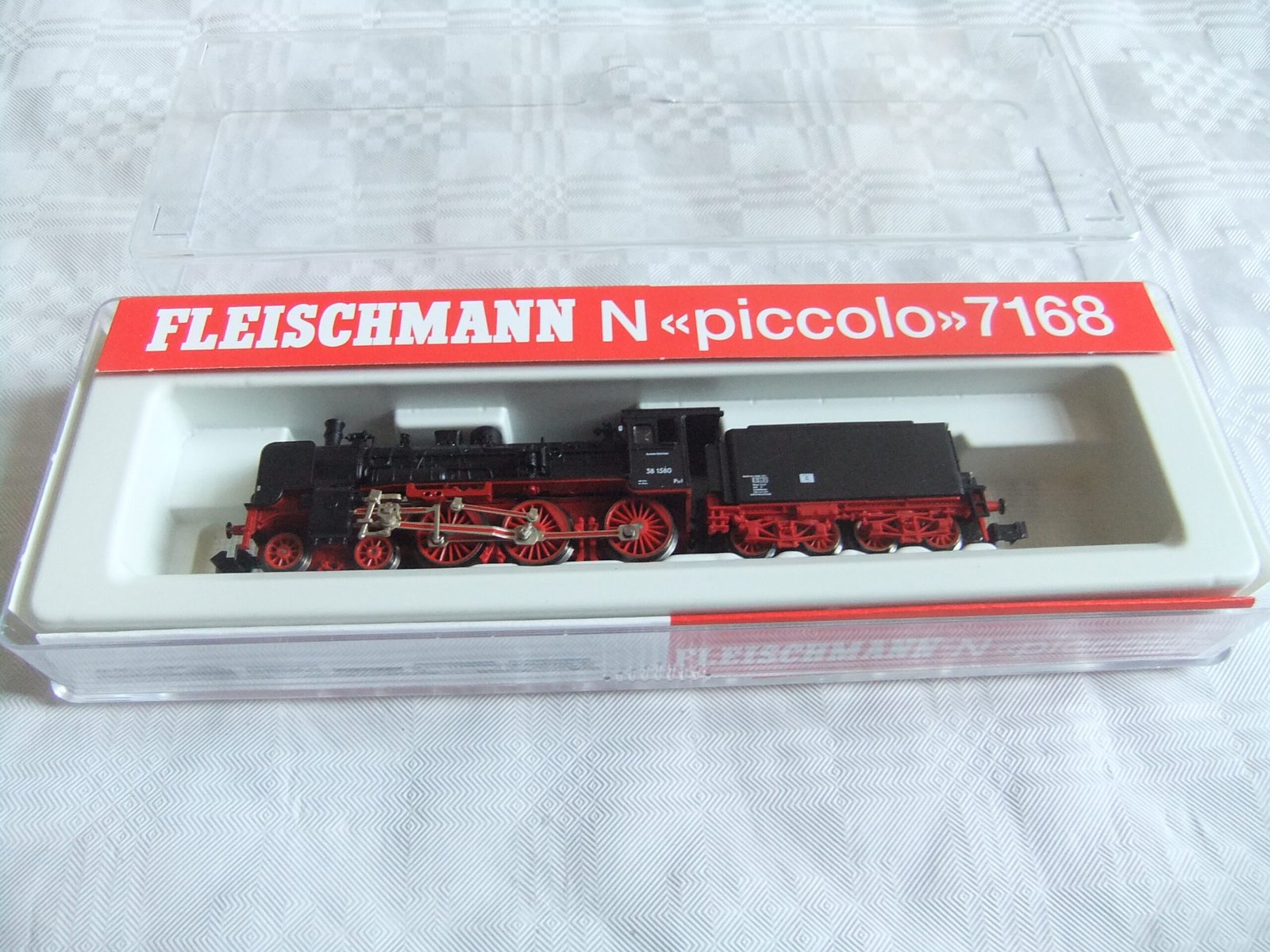 Fleischmann 7168 N-Spur Dampflok BR 38.10-40 DR Ep.III