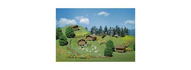 Faller 272531 N-Spur BS 4 Heustadel und Ausschmückungsteile