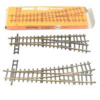 BEMO  4211/2  HOm  Weichenpaar ohne Antrieb