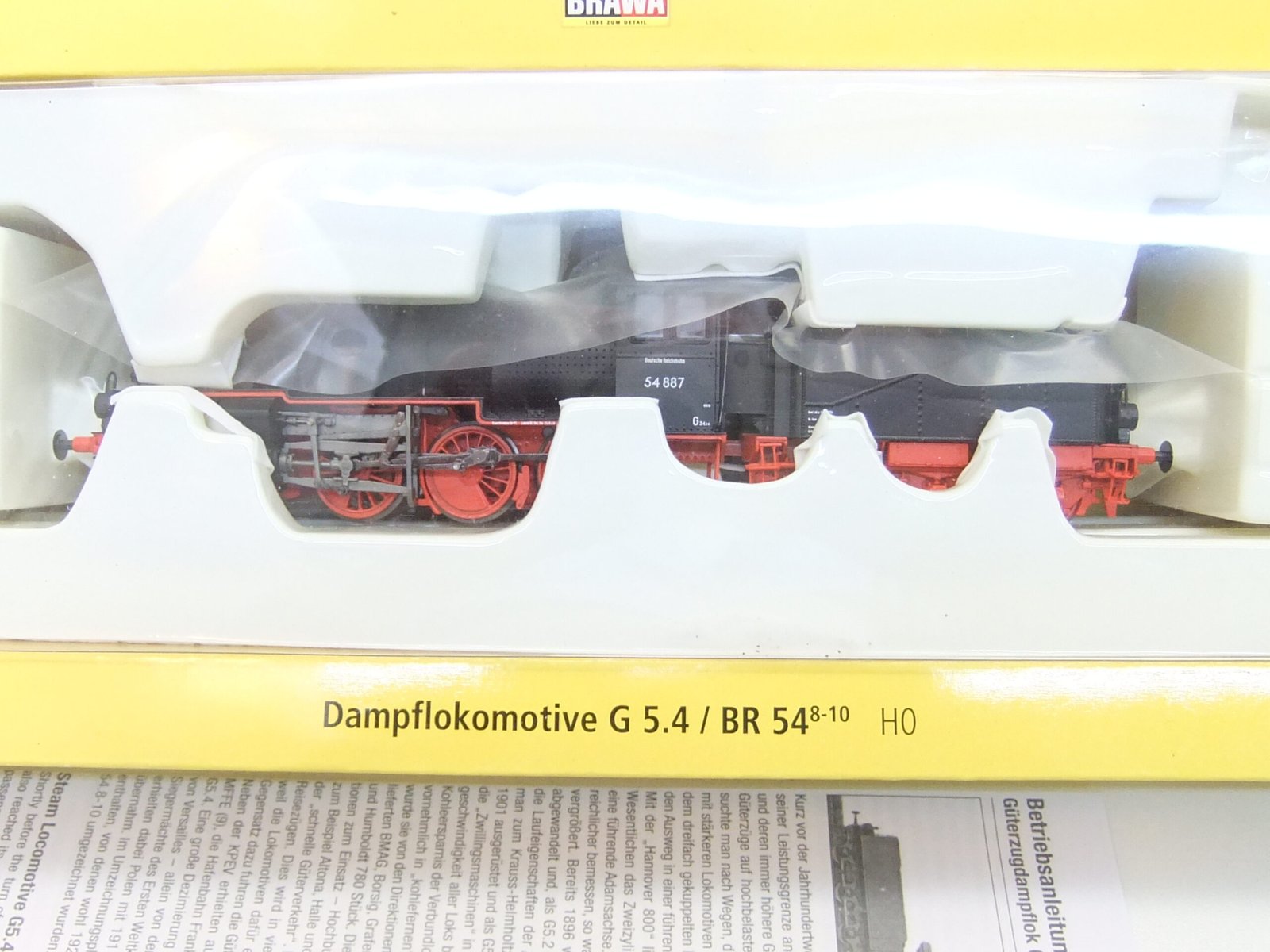 Brawa 40468 HO Da-Lok BR 54 887 DR Ep.III -- Sound-Digital -- – Bild 3