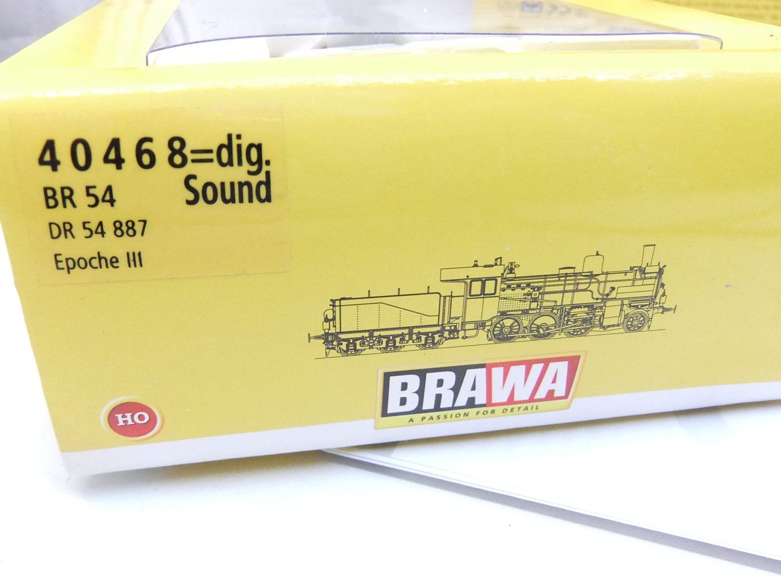 Brawa 40468 HO Da-Lok BR 54 887 DR Ep.III -- Sound-Digital -- – Bild 4