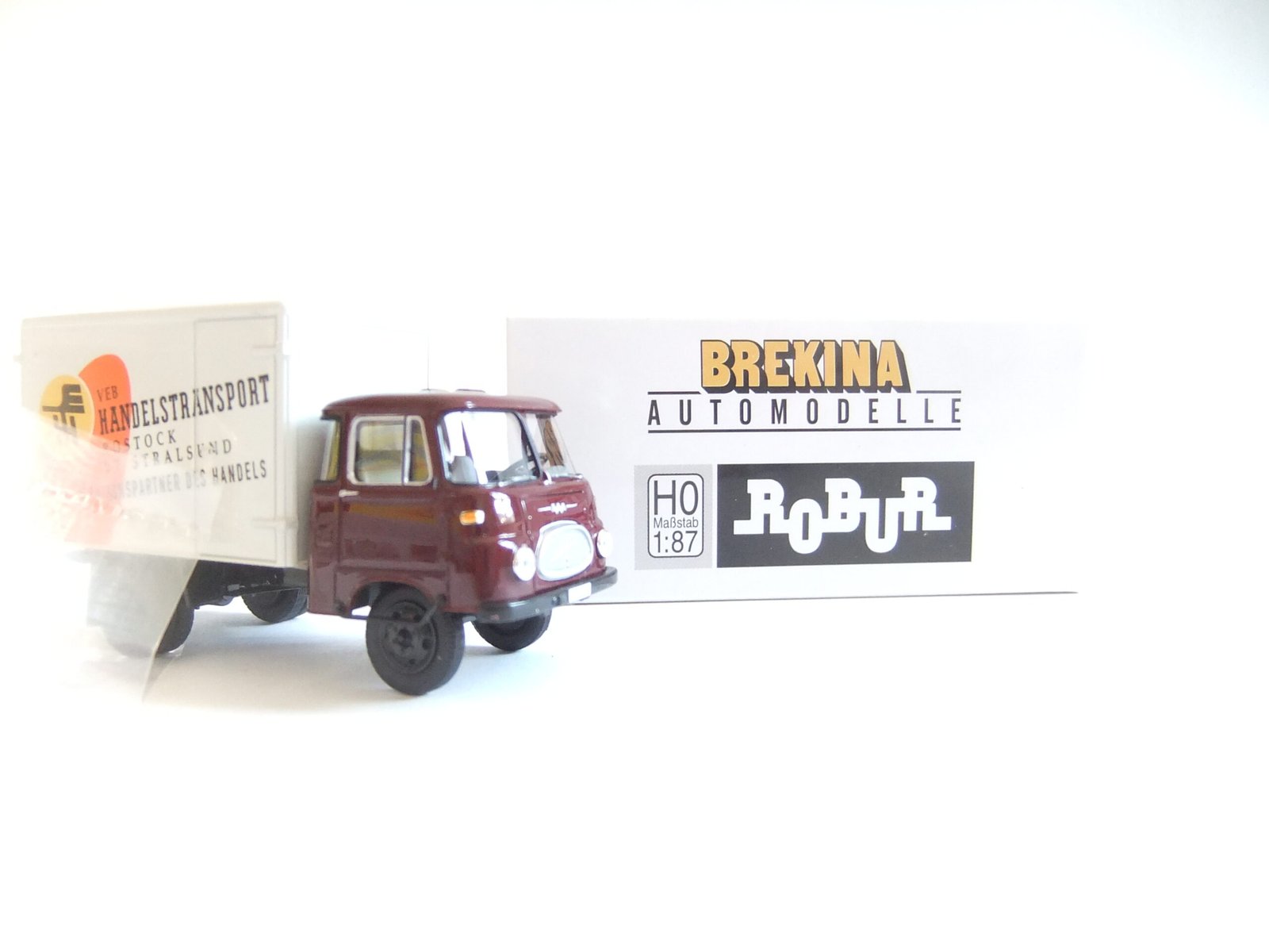 Brekina/SpieleMax HO IFA LKW Robur "Handelstransport Rostock" -Sonderserie- – Bild 3