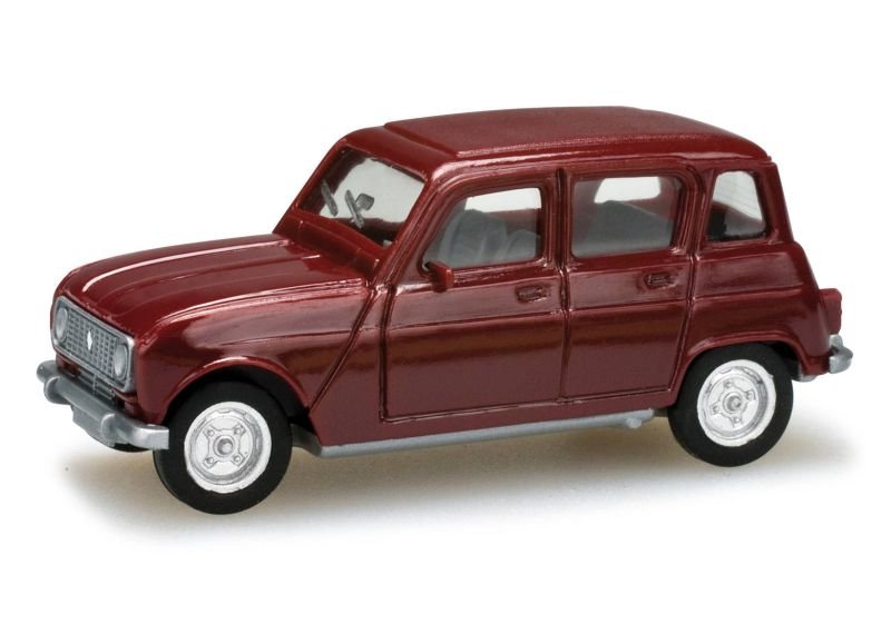 Herpa 020190 HO PKW Renault R4 rot