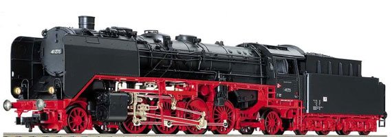 Fleischmann 4133 HO  Da-Lok BR 41 DR Ep.III  mit „Lunin“ Wimpel