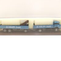 Brekina 84104  HO  Hängerzug LKW  Krupp SF LF 980   Krupp Stahl Essen  Ladegut