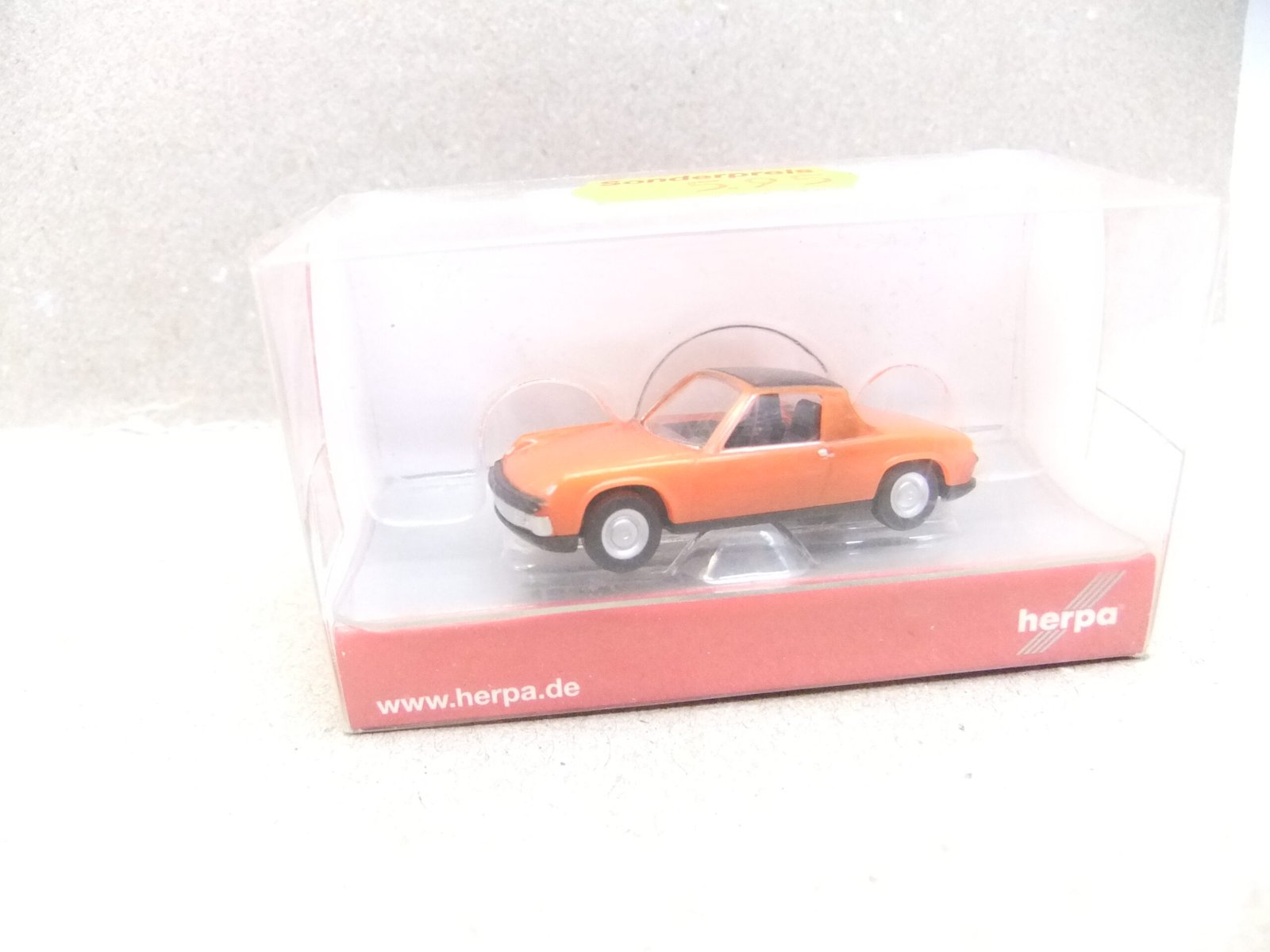 Herpa 0324693 HO PKW VW-Porsche 914 rot – Bild 2