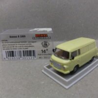 Brekina 30112 HO Barkas B1000 Kasten Pastellgelb