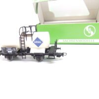 Sachsenmodelle 16097 HO 2-achs. Kesselwagen mit Bh.  „Aral“  DRG Ep.II