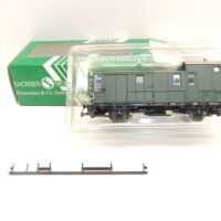 Sachsenmodelle 16061 HO Gepäckwagen Pw Sachs DB Ep.III