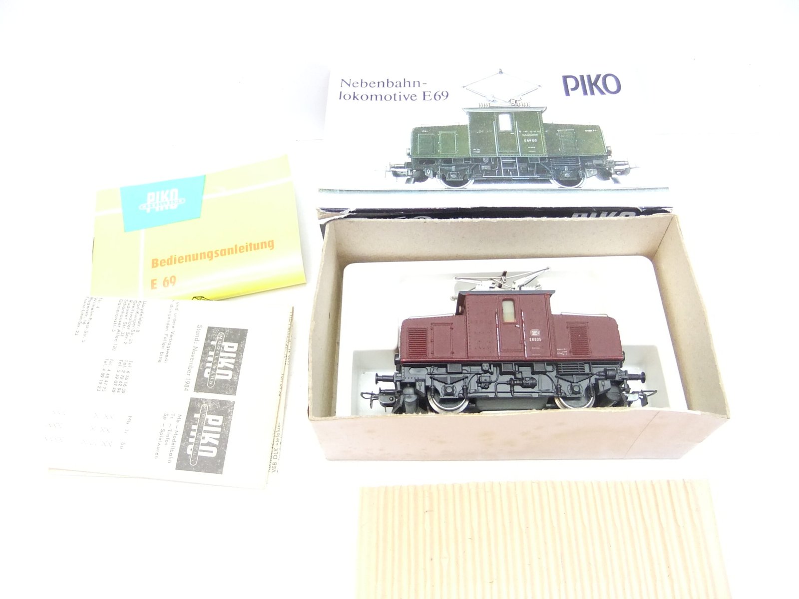 Piko 5/6210 HO E-Lok E 69 DB Ep.III