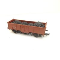 Tillig TT  2-achs.O-Wagen mit Ladegut Kohle  DR Ep.III
