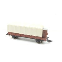 BTTB TT  2-achs. Niederbordwagen mit Bh und Plane