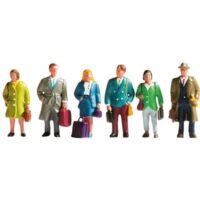 Noch 45220  TT  Figurenset  Reisende, 6 Figuren