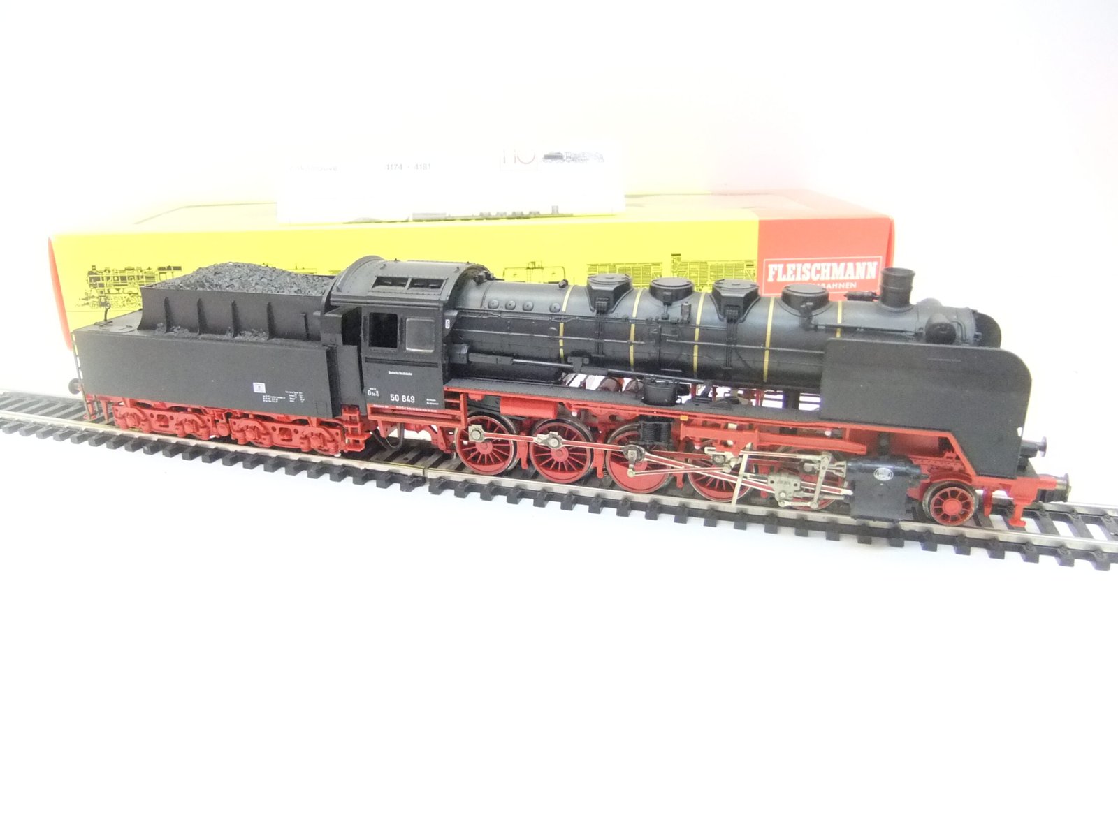 Fleischmann 4181 HO Da-Lok BR 50 849 DR Ep,III/IV --Museumslok-- – Bild 4