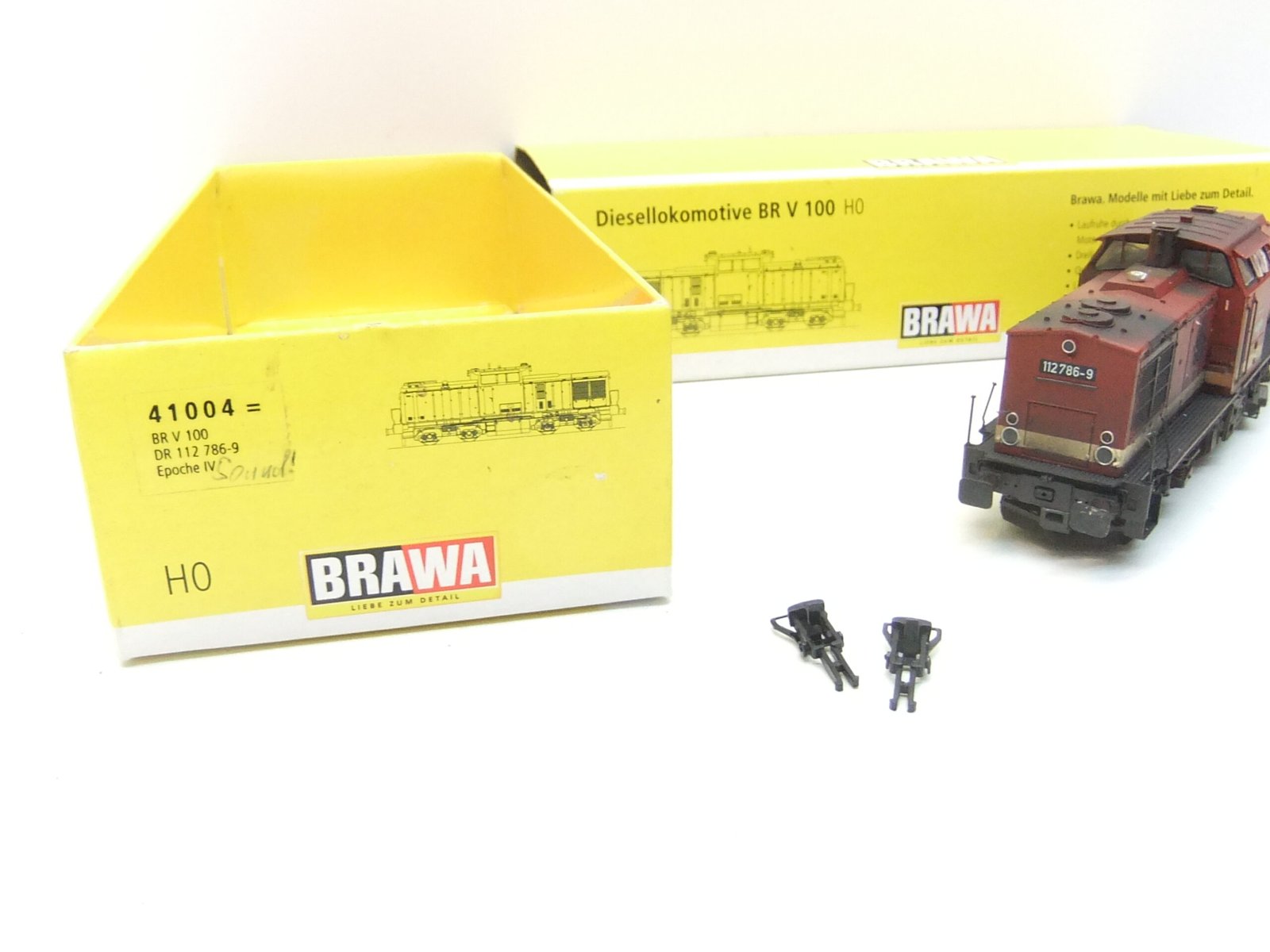Brawa 41004 HO Di-Lok BR 112 786-9 DR Ep.IV --Sound-Digital-- – Bild 3