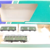 Sachsenmodelle/Tillig 74124  HO 3teil. Set  „Jugendbauzug“ DR Ep.III