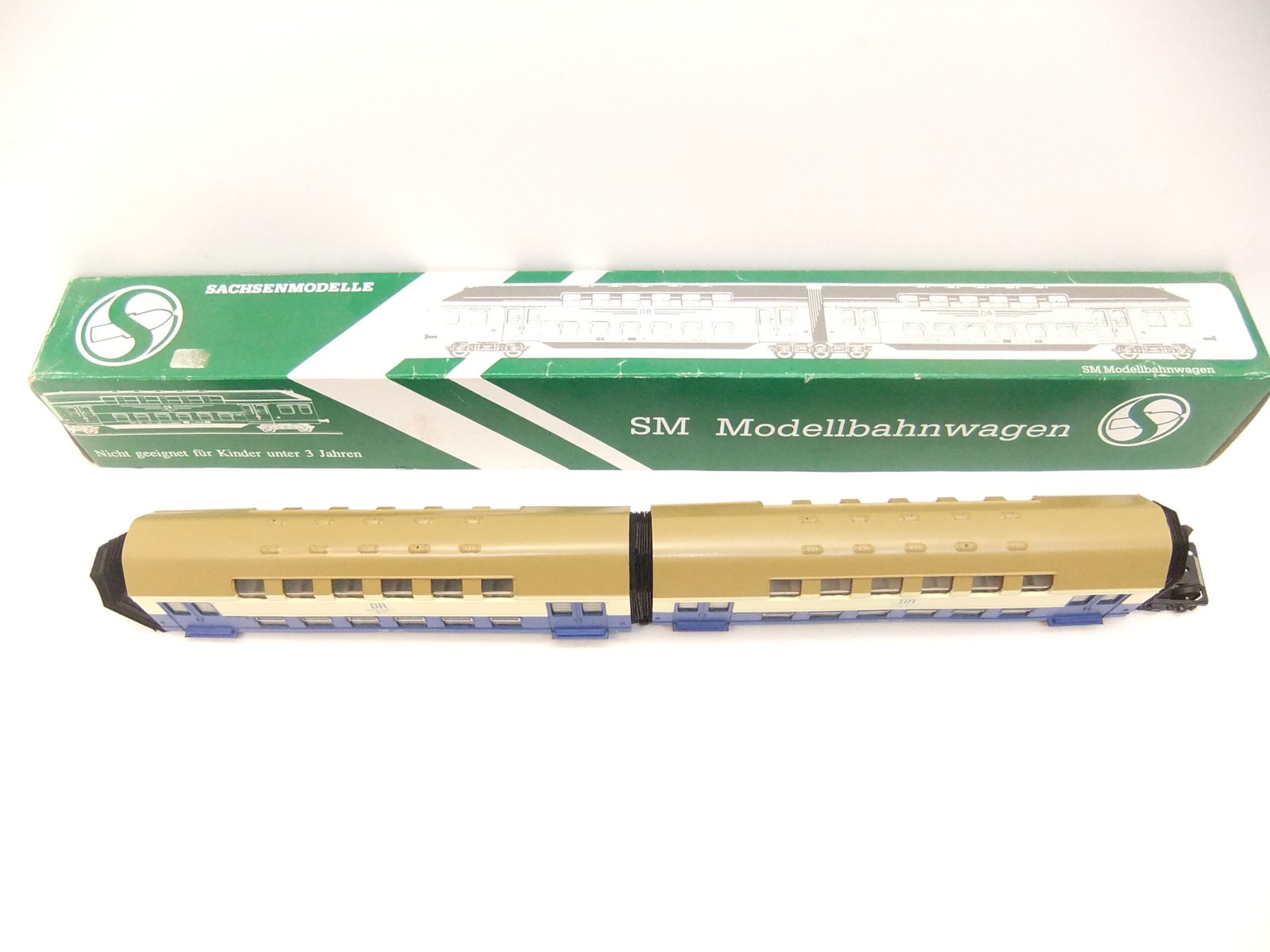 Sachsenmodelle 14315 HO 2-teiliges Doppelstockmittelteil DR Ep.IV "S-Bahn Rostock" – Bild 2