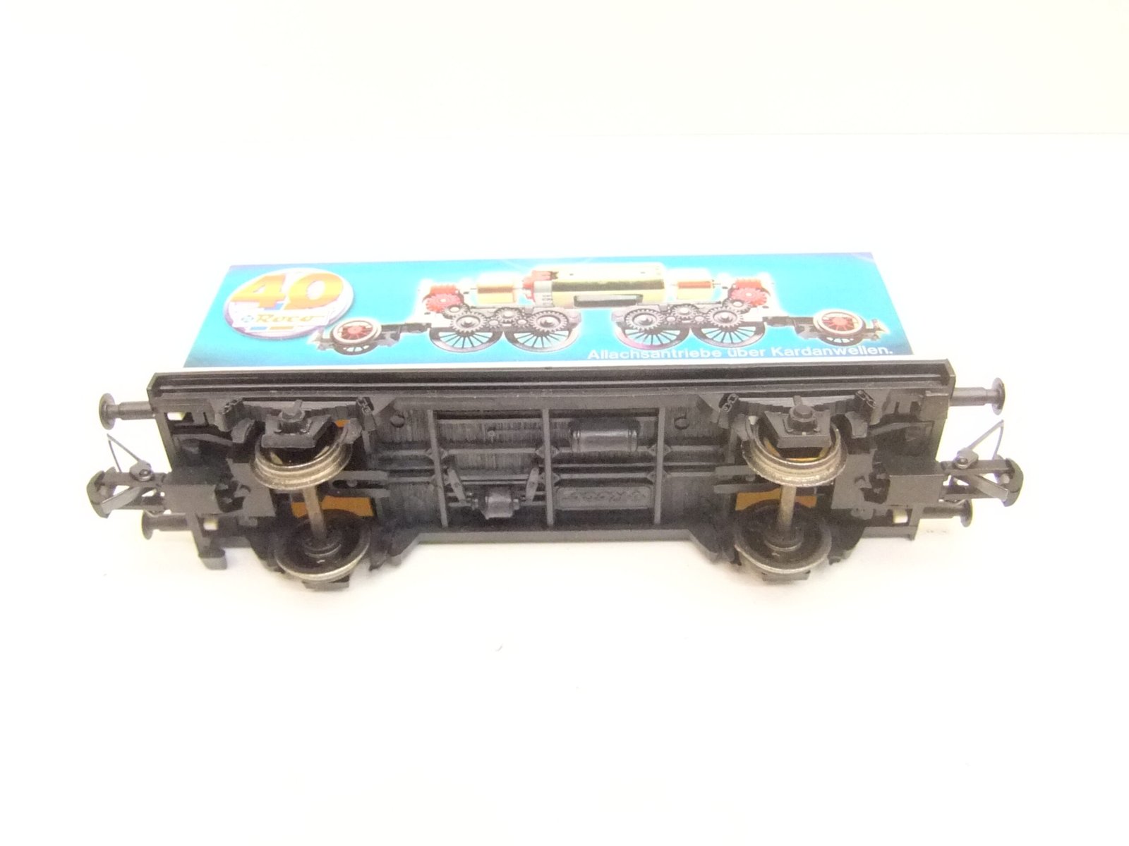 Roco 47240 HO Werbewagen "40 Jahre Roco" Antriebswagen – Bild 2