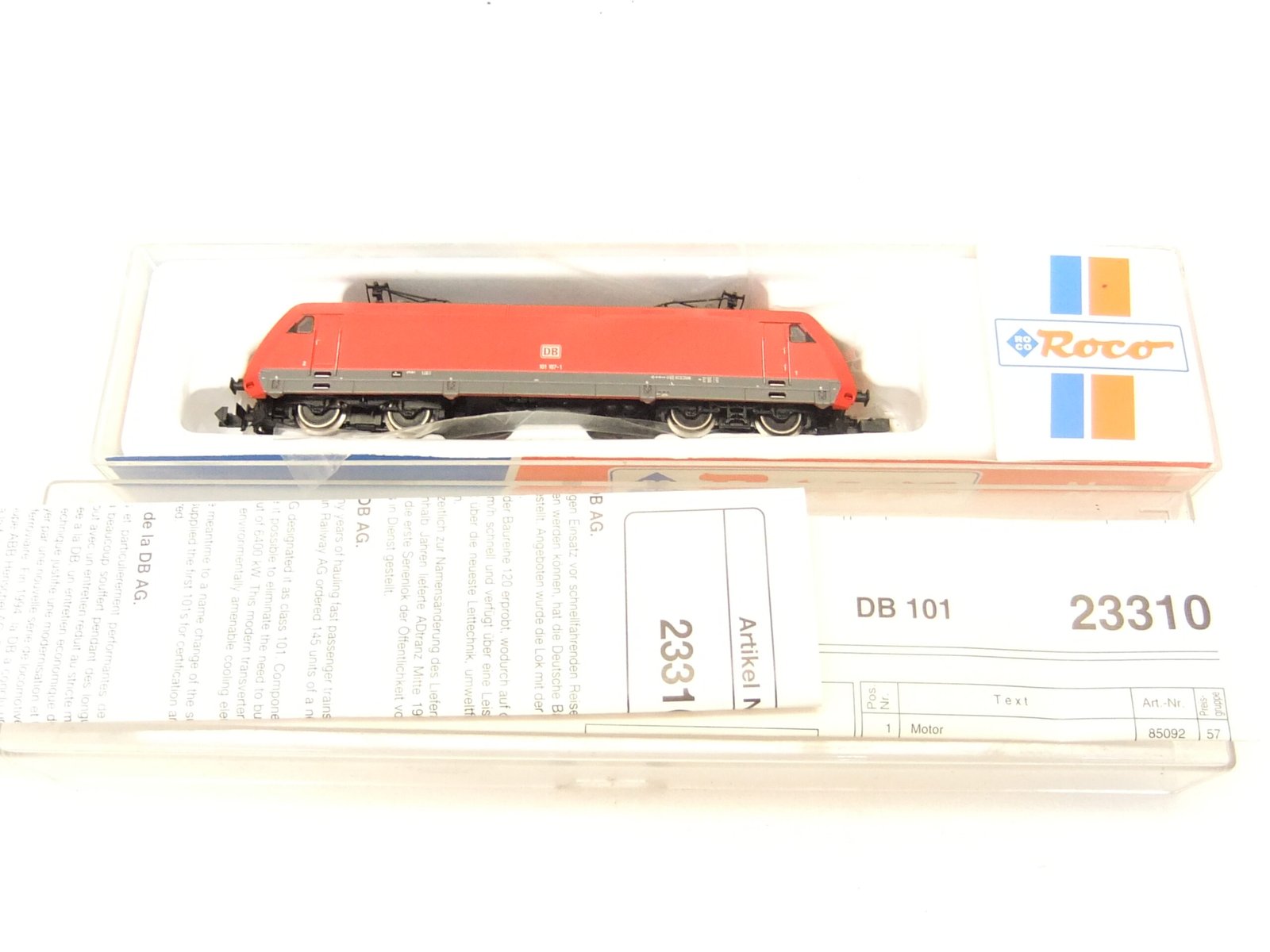 Roco 23310 N-Spur E-Lok BR 101 001-6 DBAG Ep.V