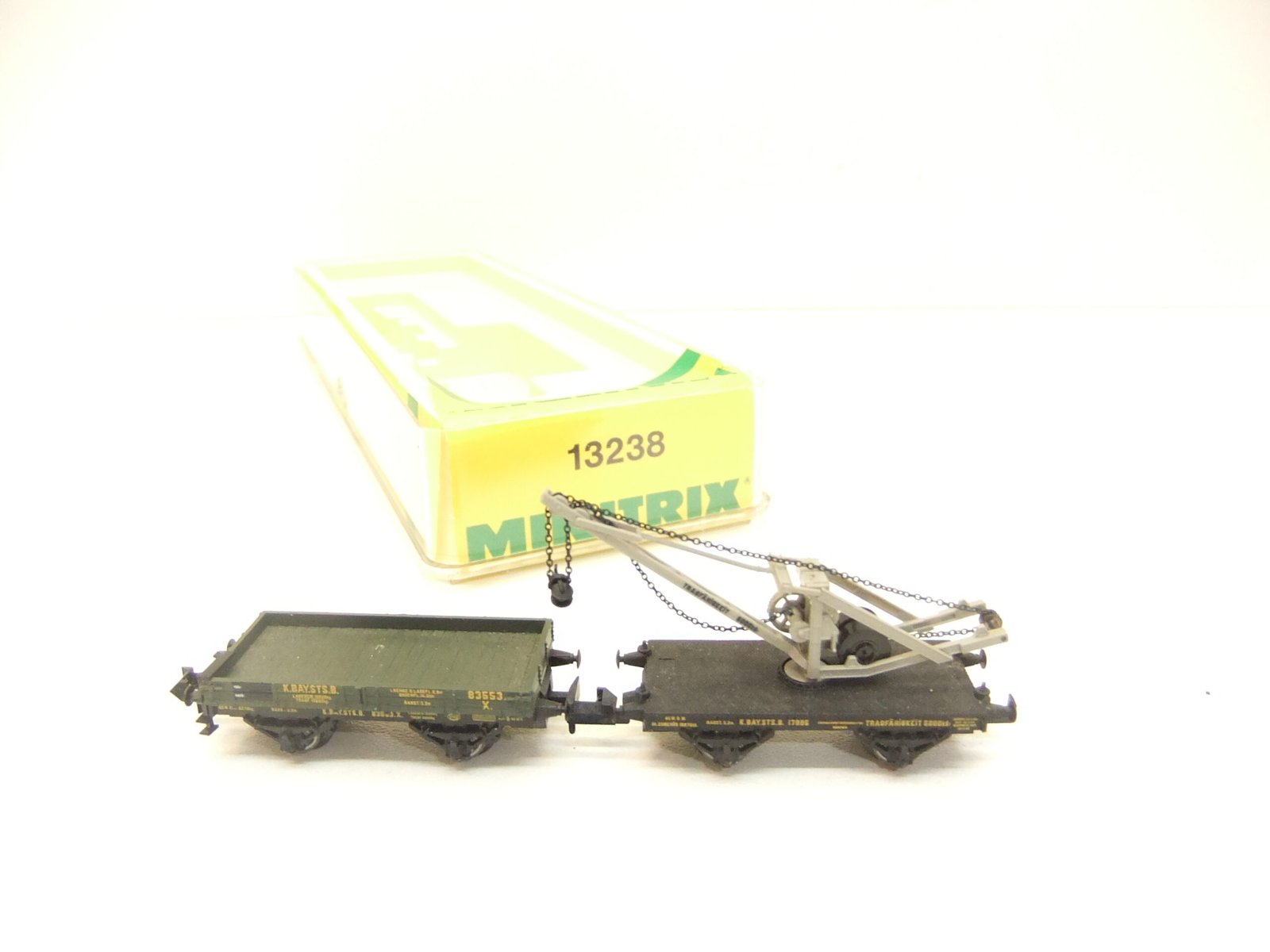 Minitrix 13238 N-Spur Kranzug Bay. Staatsbahn Ep.I – Bild 2