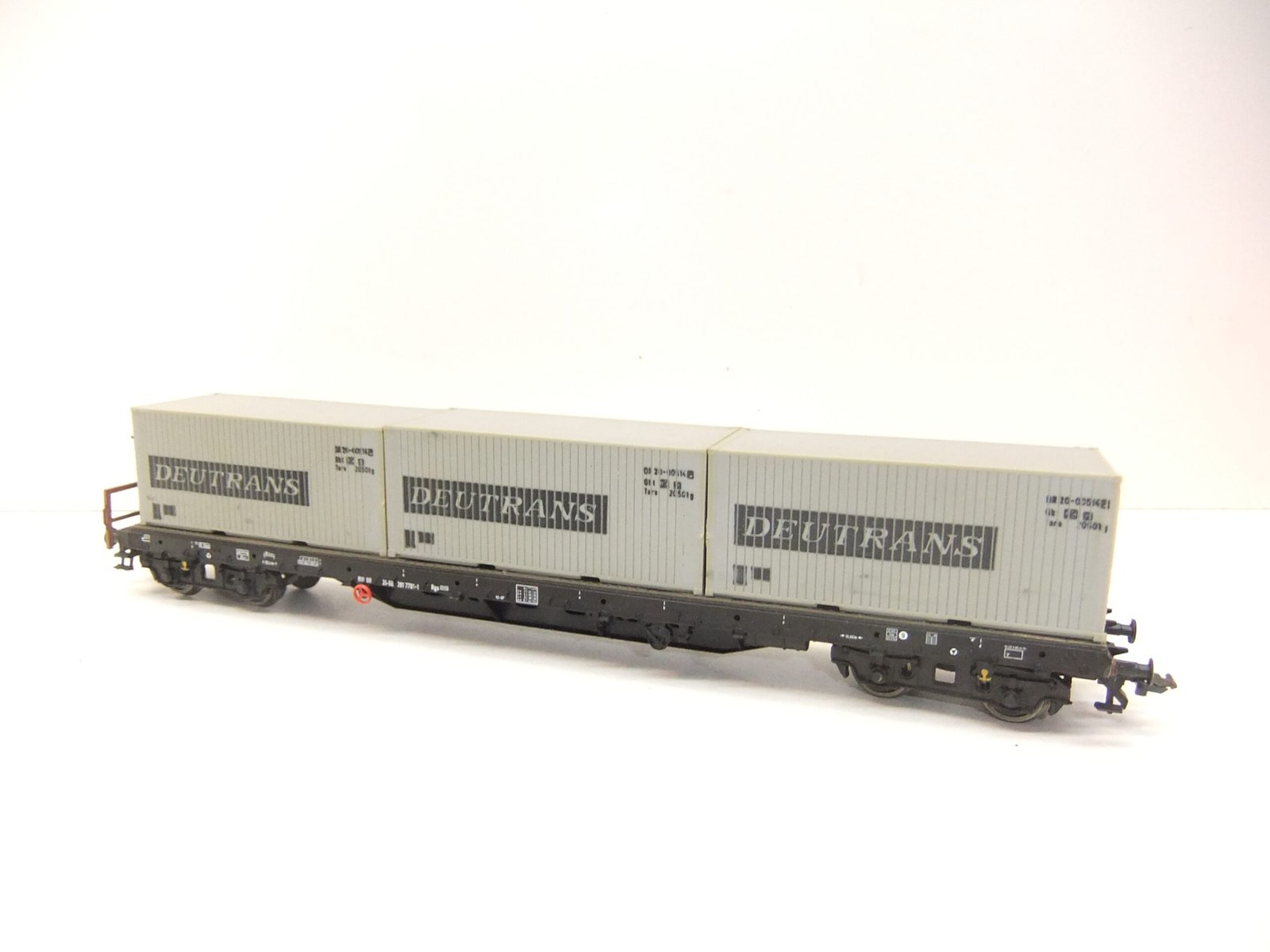 Piko 954xx HO 4-achs. Containerwagen DR Ep.IV "Deutrans" – Bild 2