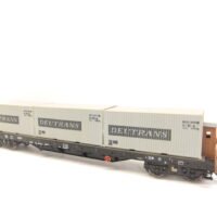 Piko 954xx HO 4-achs. Containerwagen DR Ep.IV „Deutrans“