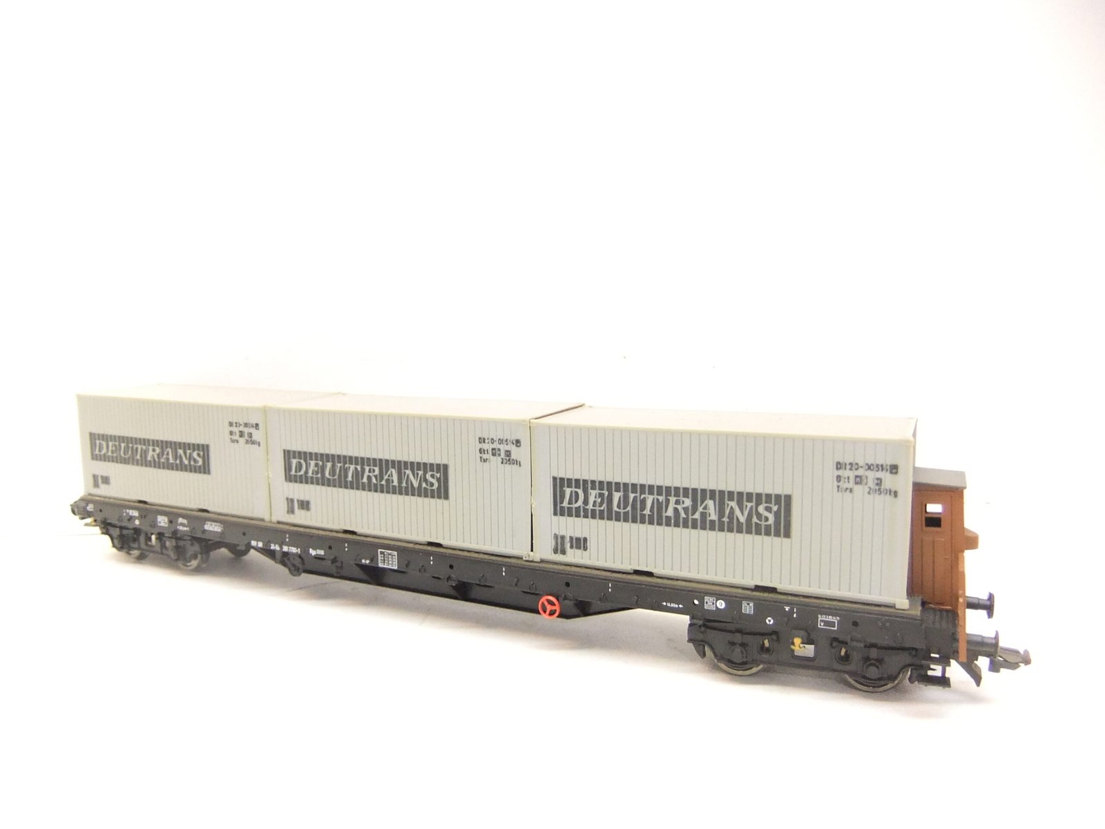 Piko 954xx HO 4-achs. Containerwagen DR Ep.IV "Deutrans"
