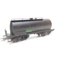 Ganzzug Tankwagen HO 4-achs. Kesselwagen DB mit Betriebsspuren