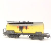 Ganzzug Tankwagen HO 4-achs. Kesselwagen DR mit Betriebsspuren „Minol“
