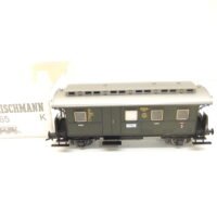 Fleischmann 5765K HO 2-achs. Personenwagen 3. Kl. mit Gepäckabteil  DRG Ep.II