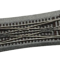 Roco 42594 HO Roco-Line  Doppelkreuzungsweiche DKW15 Handbetrieb mit Bettung. Bauart „Baeseler“ mit außenliegenden Zungen