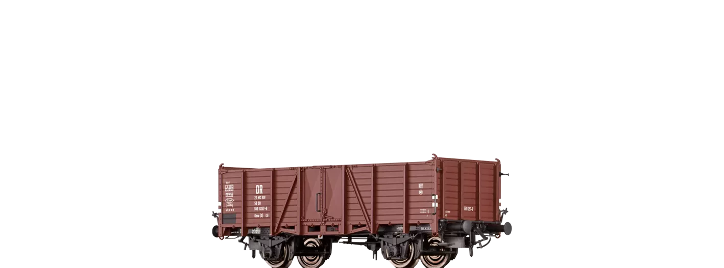 Brawa 48434 HO 2achs. O-Wagen Omu (O) DR Ep.IV