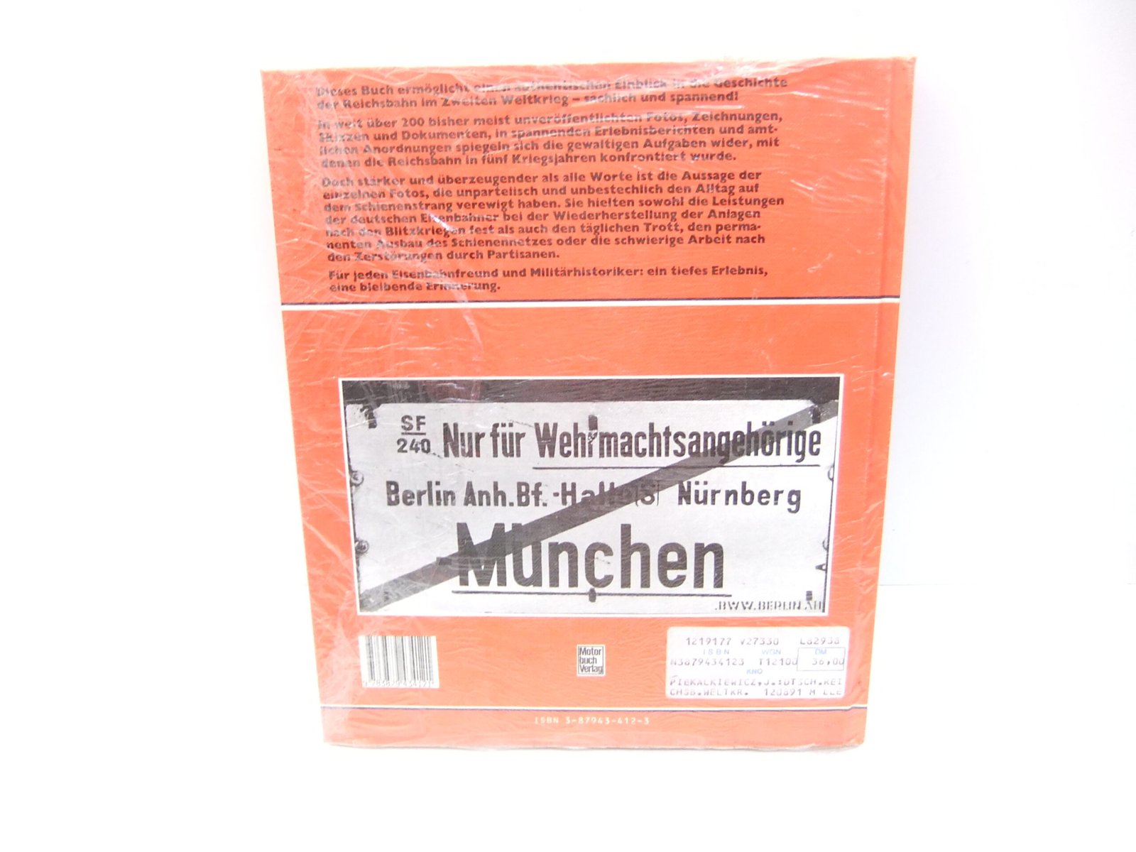 Motor-Buch-Verlag Die Deutsche Reichsbahn im Zweiten Weltkrieg – Bild 2