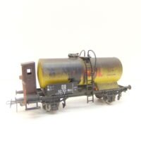 Ganzzug Tankwagen  HO 2-achs. Kesselwagen mit Bh DR Ep.III „Minol“ mit Betriebsspuren