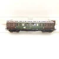Fleischmann 5891K HO 4-achs. Abteilwagen mit Bh 1./2./3 Kl.  K.P.E.V.  Ep. I