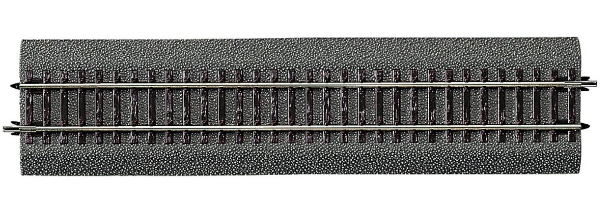 Roco 42510 HO Roco-Line 6 Stück Gerades Gleis G1 mit Bettung.