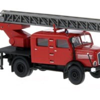Brekina 71765 HO LKW IFA S4000 Doppelkabine Feuerwehr Drehleiter