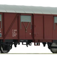 Roco 76617 HO 2achs. Güterwagen Gos DR Epoche IV mit Schlusslicht